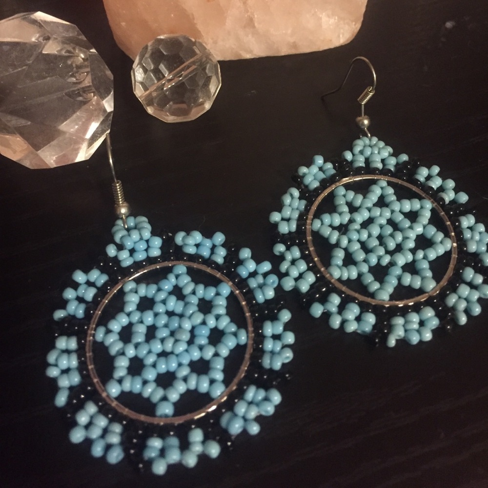 Made by hand earrings💕🌸